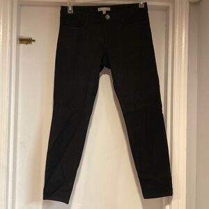 Banana Republic black skinny Sloan pants, size 6.